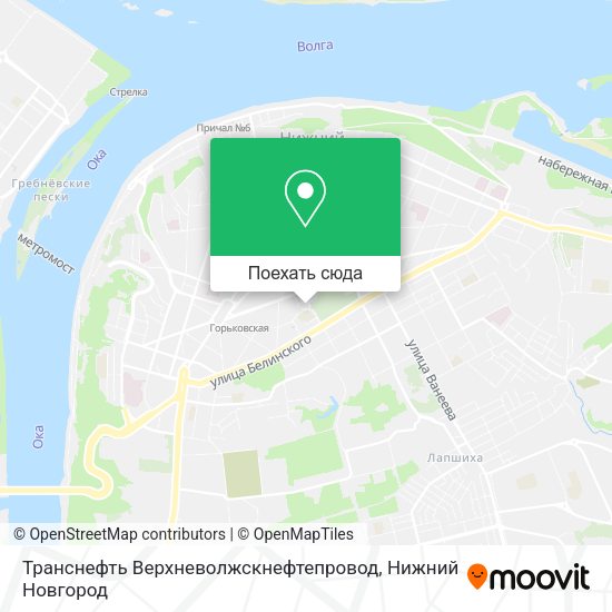 Карта Транснефть Верхневолжскнефтепровод