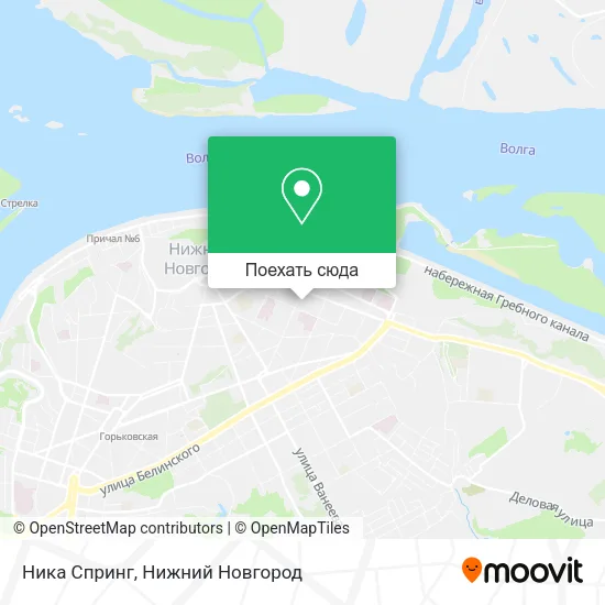Карта Ника Спринг