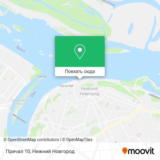 Карта Причал 10