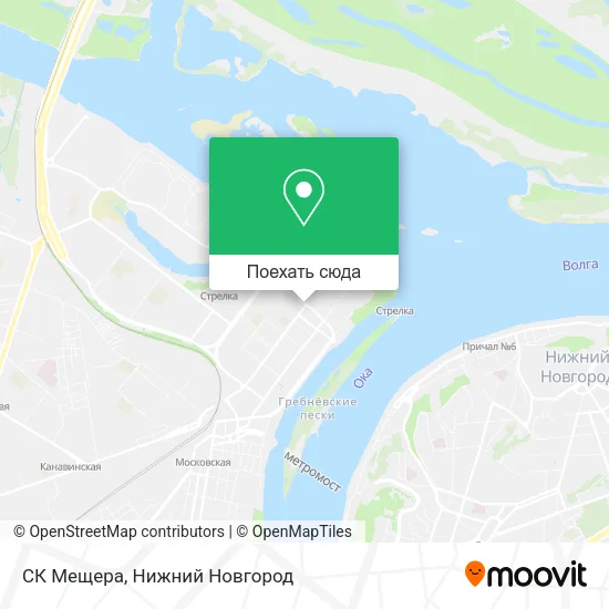 Карта СК Мещера