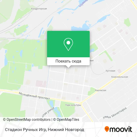 Карта Стадион Ручных Игр