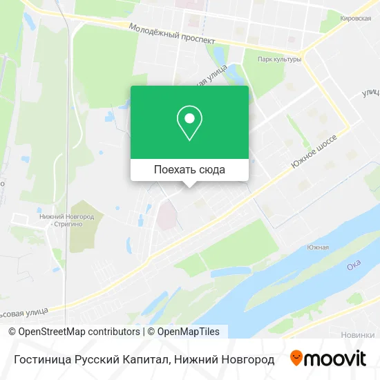 Карта Гостиница Русский Капитал