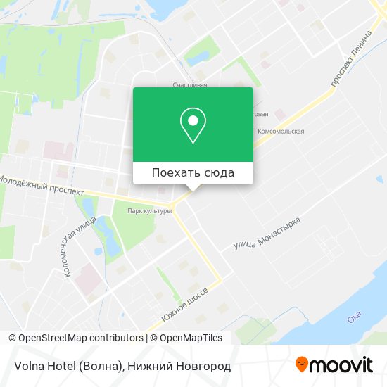 Карта Volna Hotel (Волна)