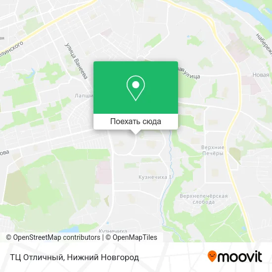 Карта ТЦ  Отличный