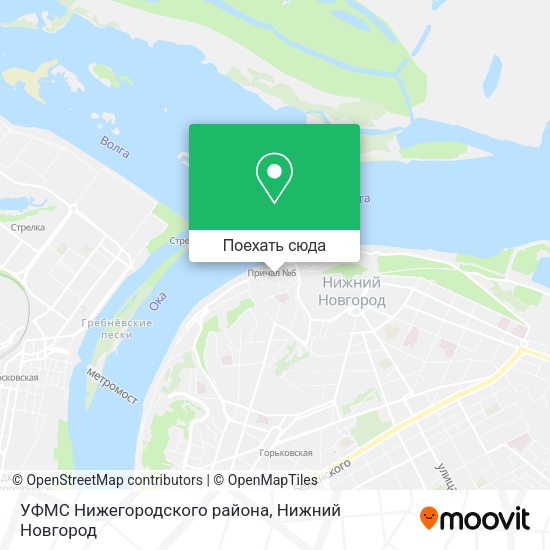 Карта УФМС Нижегородского района