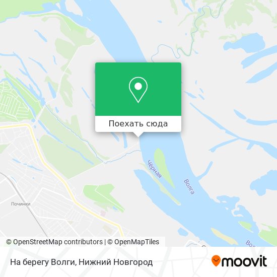 Карта На берегу Волги