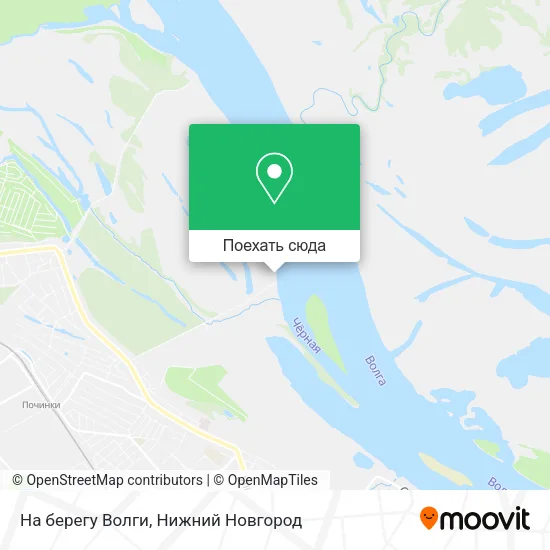 Карта На берегу Волги
