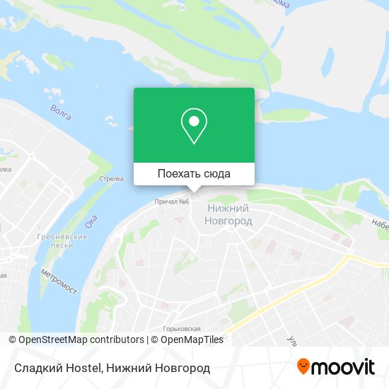Карта Сладкий Hostel