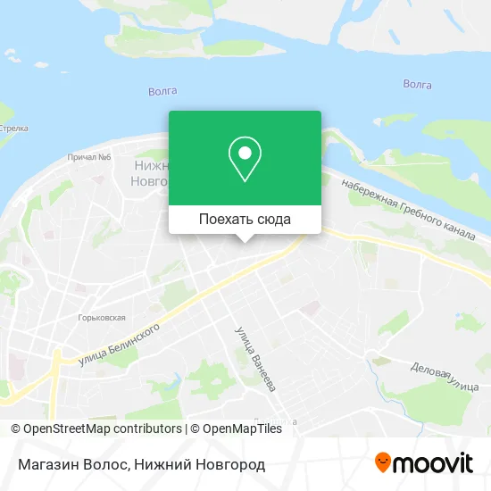 Карта Магазин Волос