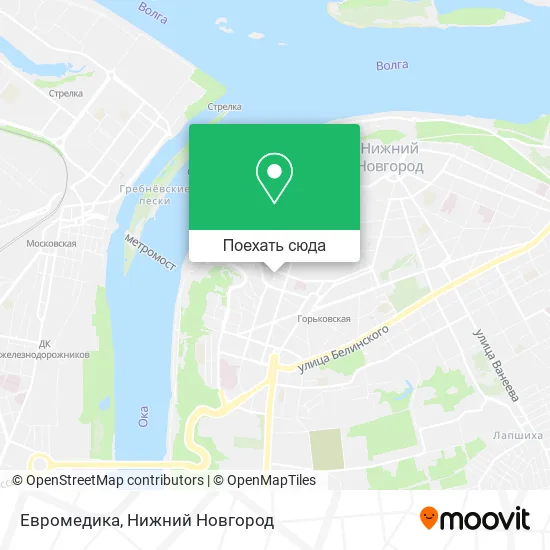 Карта Евромедика