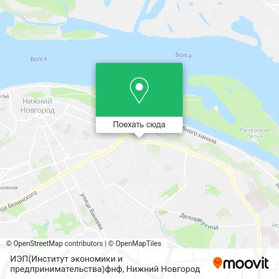 Карта ИЭП(Институт экономики и предпринимательства)фнф