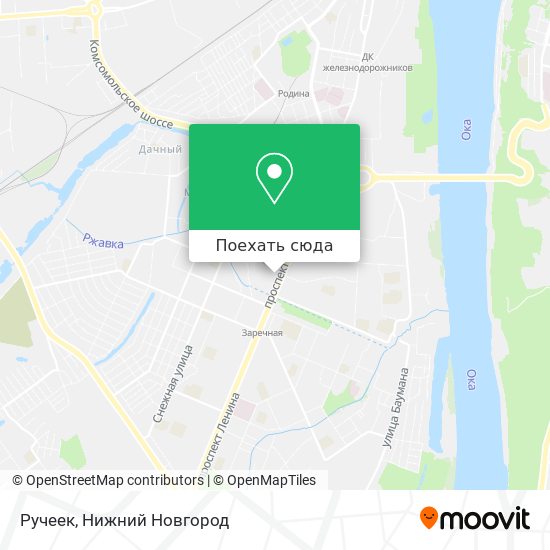 Карта Ручеек