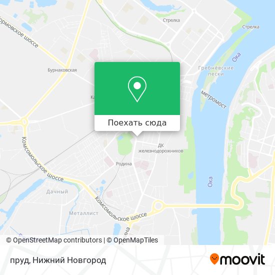 Карта пруд