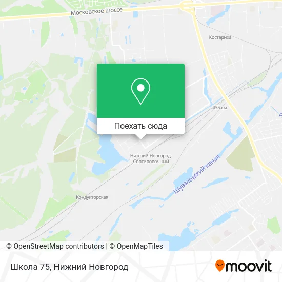 Карта Школа 75