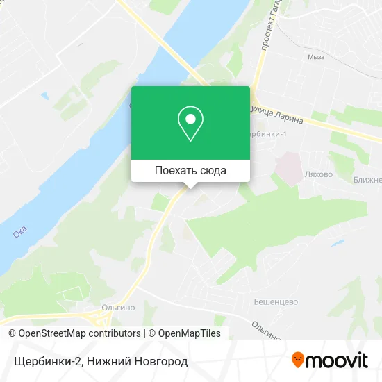 Карта Щербинки-2
