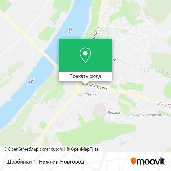 Карта Щербинки-1