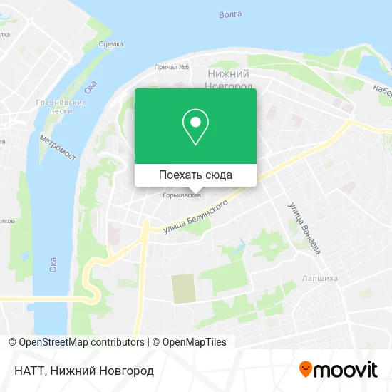 Карта НАТТ