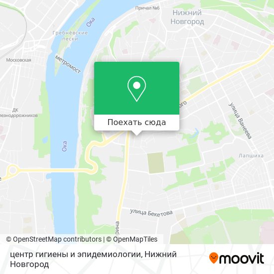 Карта центр гигиены и эпидемиологии