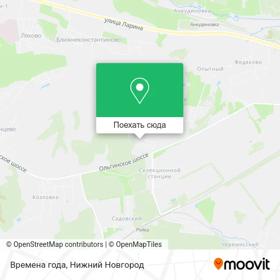 Карта Времена года