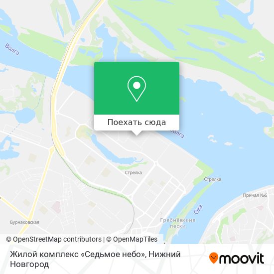Карта Жилой комплекс «Седьмое небо»