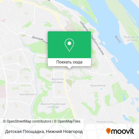 Карта Детская Площадка