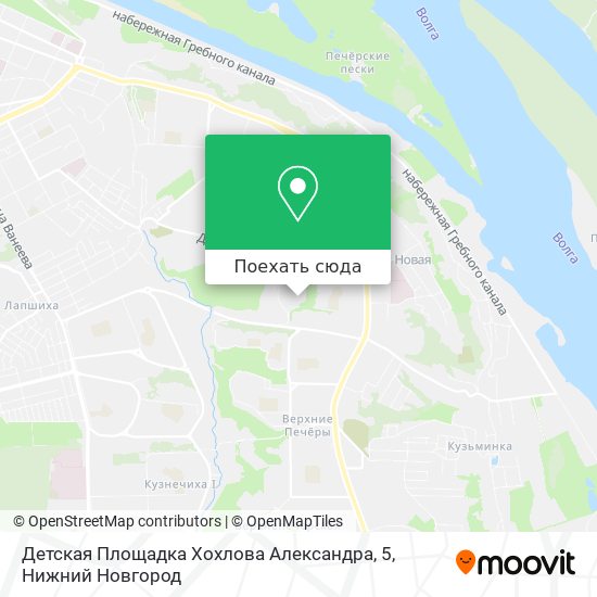 Карта Детская Площадка Хохлова  Александра, 5