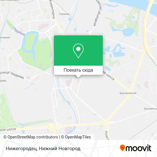 Карта Нижегородец