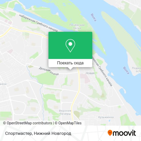 Карта Спортмастер