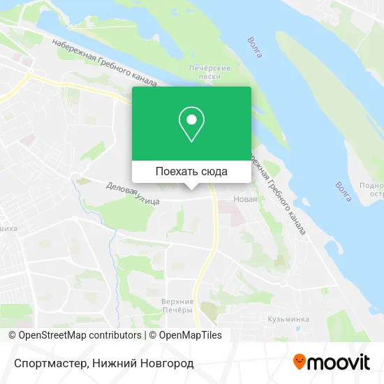 Карта Спортмастер