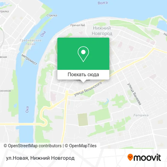 Карта ул.Новая