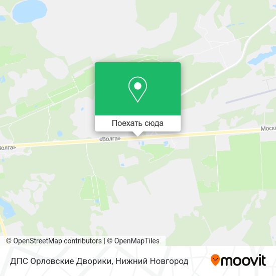Карта ДПС Орловские Дворики