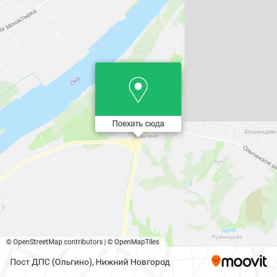 Карта Пост ДПС (Ольгино)