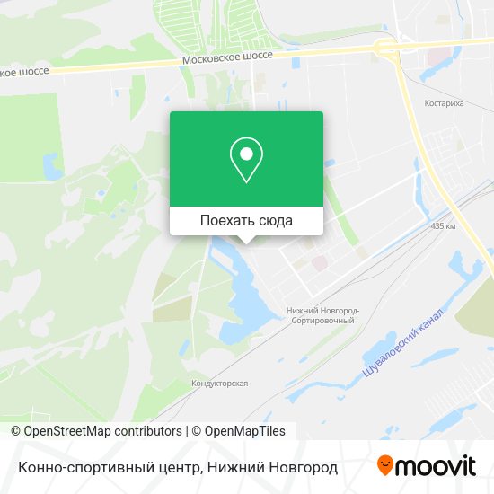 Карта Конно-спортивный центр