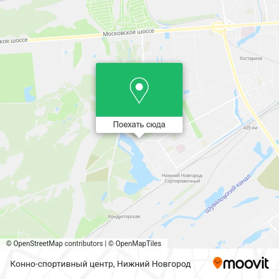 Карта Конно-спортивный центр