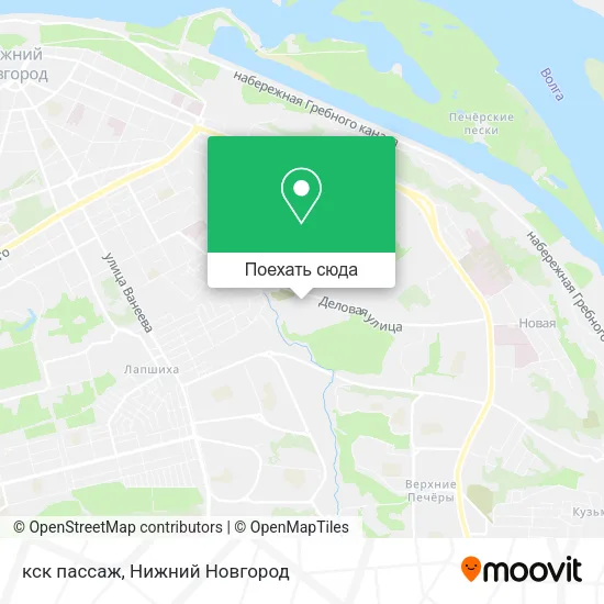 Карта кск пассаж