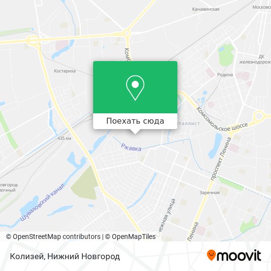 Карта Колизей