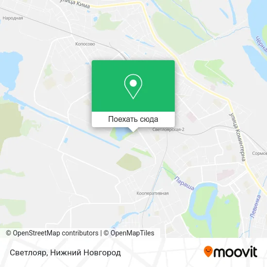 Карта Светлояр