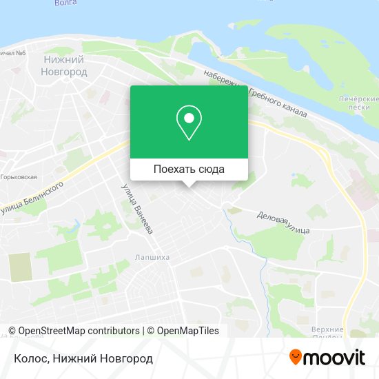 Карта Колос
