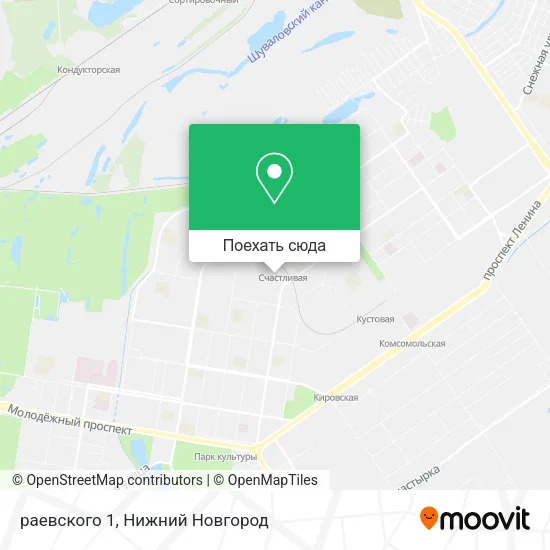 Карта раевского 1