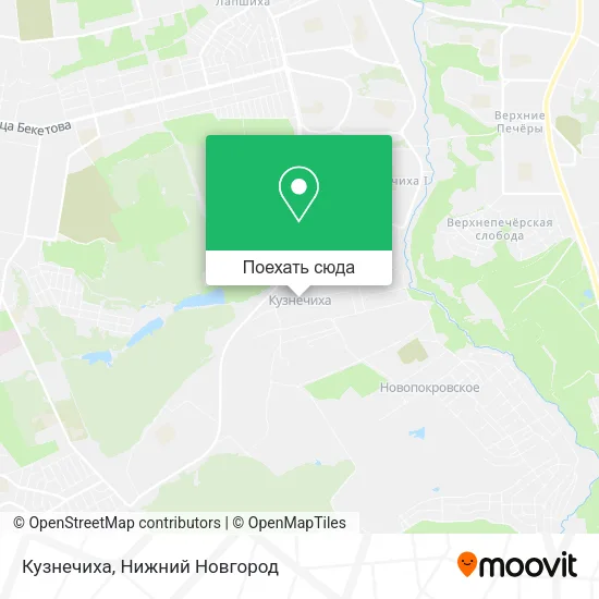 Карта Кузнечиха
