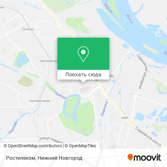Карта Ростелеком