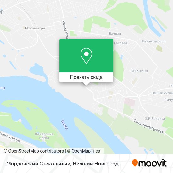 Карта Мордовский Стекольный