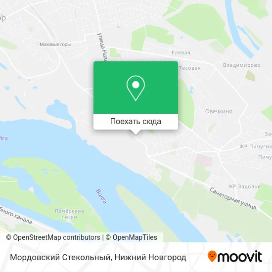 Карта Мордовский Стекольный