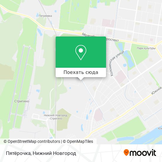 Карта Пятёрочка