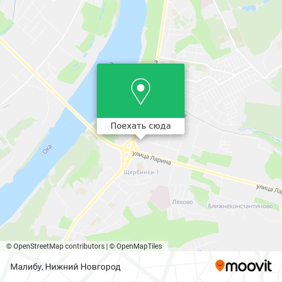 Карта Малибу