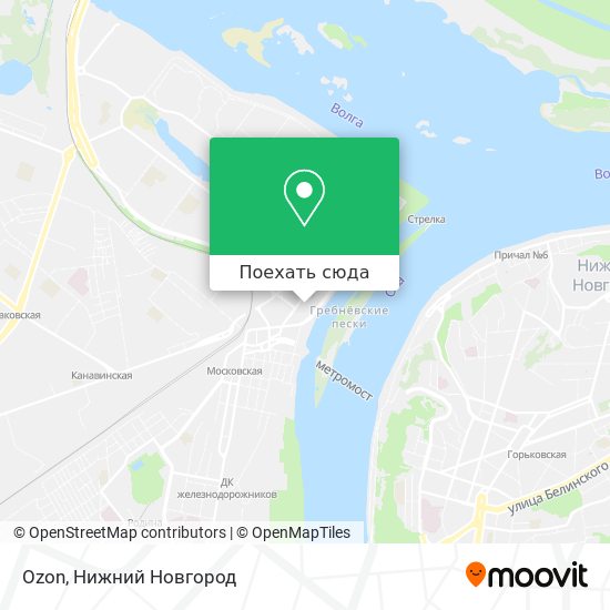 Карта Ozon
