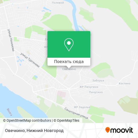 Карта Овечкино