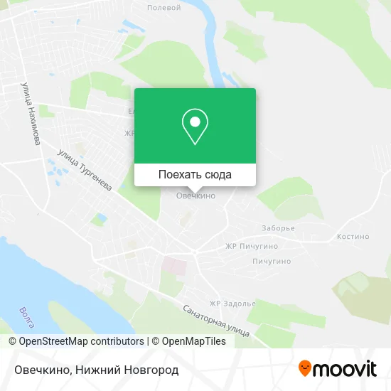 Карта Овечкино