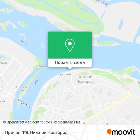 Карта Причал №8