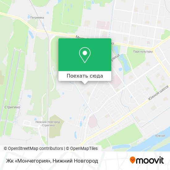 Карта Жк «Мончегория»